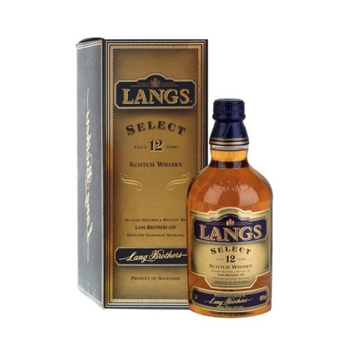 LANGS SELECT 12 Year Old Blend (per bottle)